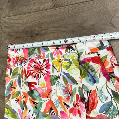 RipSkirt Hawaii 20” Wildflower Watercolor Wrap Swim Coverup Skirt Pink Orange M Size M