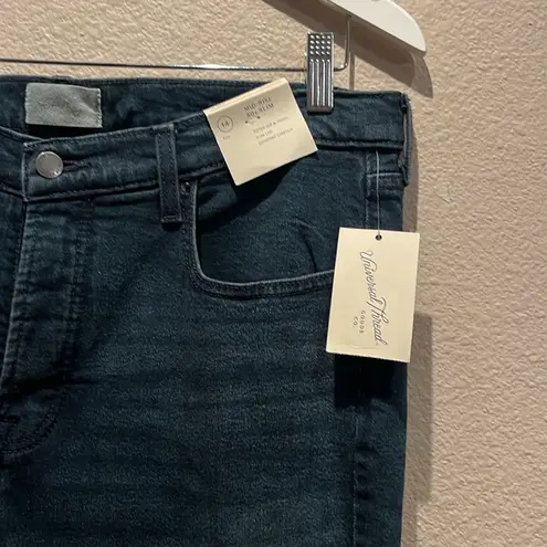 Universal Threads New Universal Thread Women's Mid-Rise 80's Slim Fit Jeans Dark Wash Size 14 NWT