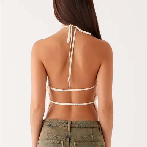 Peppermayo Bennie Halter Top - Ivory