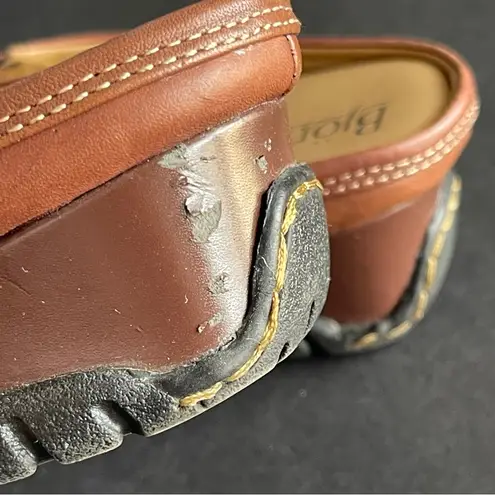Björndal Bjorndal | Brown Genuine Leather Slip-on Mules Sz 6.5