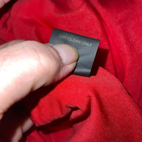 Cynthia Steffe Sophia Red Key Hole Halter Cocktail Party Dress Anthropologie 2