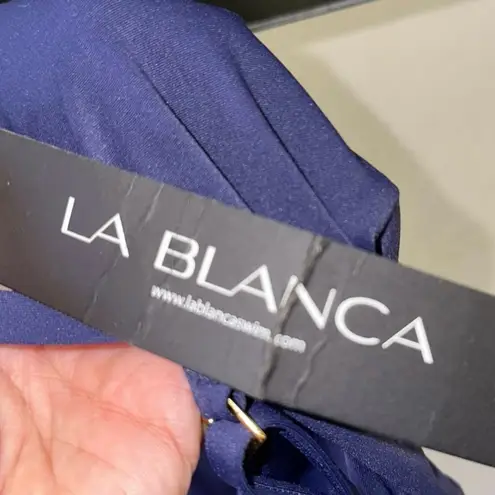 La Blanca NWT Island Goddess One Shoulder Keyhole Tankini Top