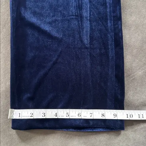 Women’s Blue Velvet Double Breasted Formal 2