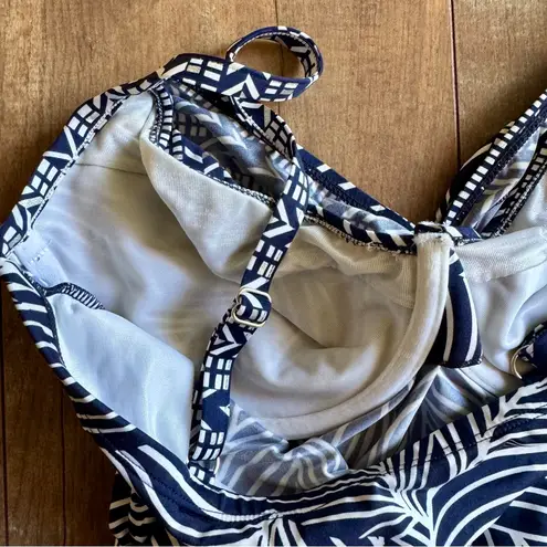 MiracleSuit Lush Lanai Love Knot Underwire Tankini Swimsuit Top Size 10