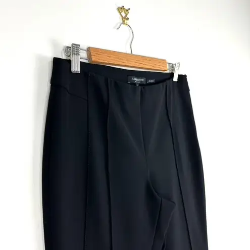 Lafayette 148 New York Gramercy Black Pants Trousers Sz 16P Acclaimed Stretch