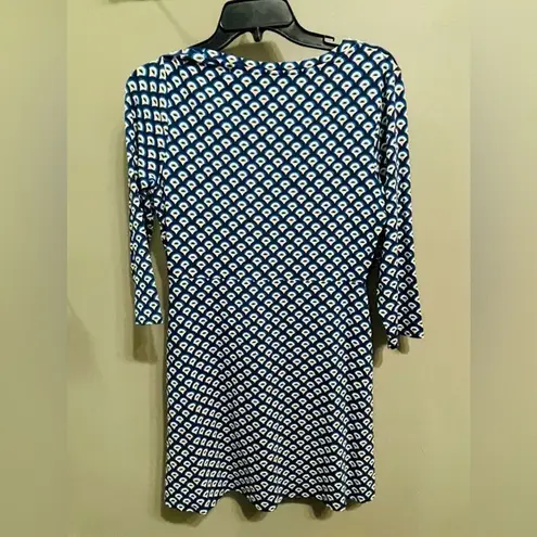 Boden Women’s Tori Jersey Tunic Mini Dress Mod Retro Size 6P Green