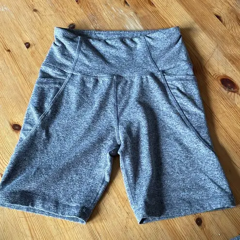 Seaa Athletics Women's Heather Gray Active Set |Shorts + Sports Bra