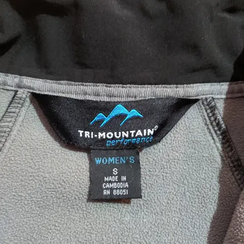 The Mountain Tri- Kentucky Derby Black Windbreaker Jacket Womens Size Small