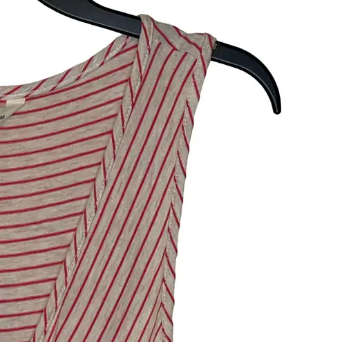 Matilda Jane Women's Top Take The Wheel Tee Striped V-Neck Flowy Tank Small NWT