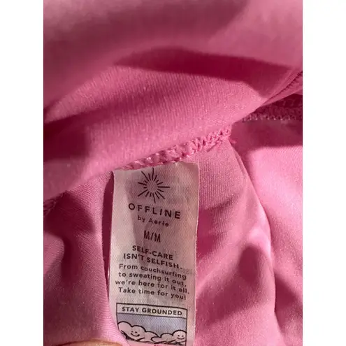 OFFLINE by Aerie Pink Pleated Tennis Skirt Athletic Athleisure M Size undefined