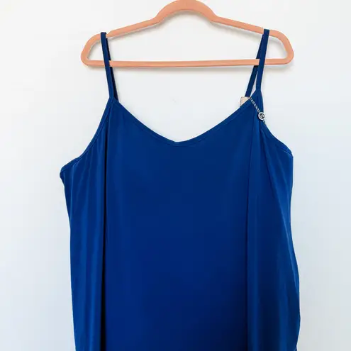 Magicsuit Swim Dress Womens Plus 24W Blue Adjustable Ruched Summer Beach Coastal