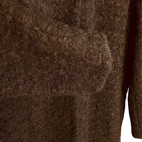 Ports 1961 Wool Blend Logo Plaque Single Breasted Coat Black Size 6