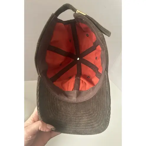 Mammoth Mountain California Patch Dark Brown Corduroy Hat Cap