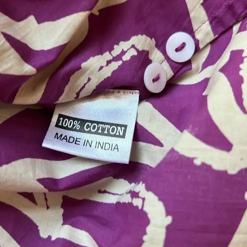 Olivia James The Label Purple Swirl Crop Top And Pant Set Size XS/S