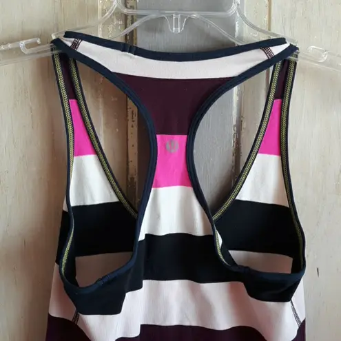 Lululemon  Racer Back Tank Striped