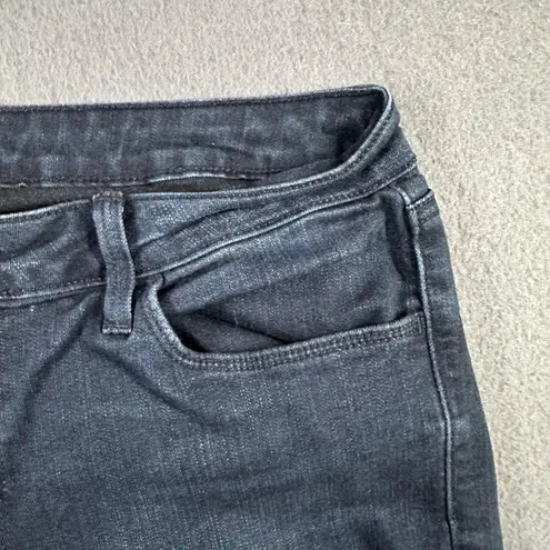 Just Black Jeans Womens 32 Flare Bootcut Stretch Denim Made in USA Classic Blue