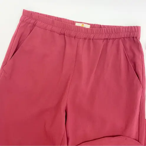 Marine layer  Allison High Rise Pant Cabernet Red Wine