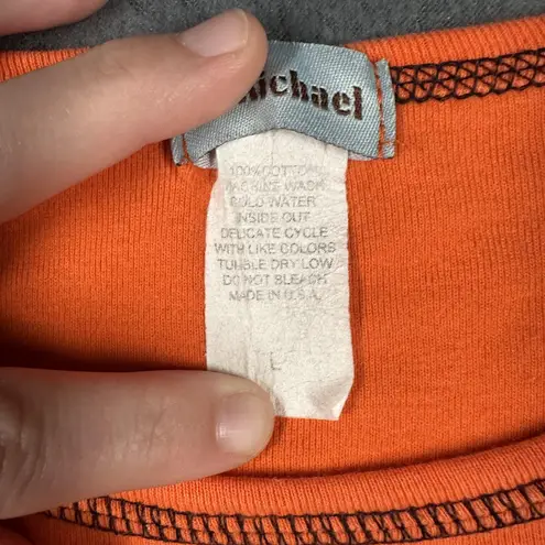 Vtg Auburn Tigers Shirt Womens Large NCAA College Football University '56 Spirit Orange