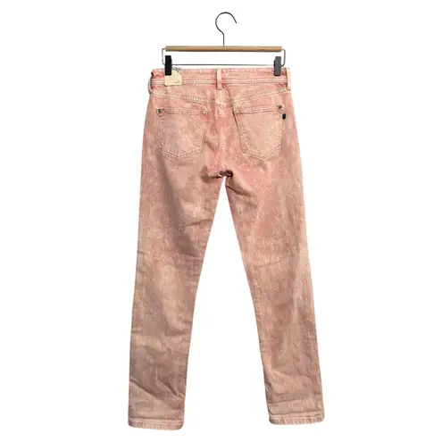 Pilcro NWT Anthropologie Slim Boyfriend Jeans Rose Pink Acid Wash Womens Sz 26 - Image 4