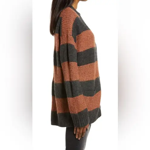 All Saints Lou Stripe Sparkle Cardigan