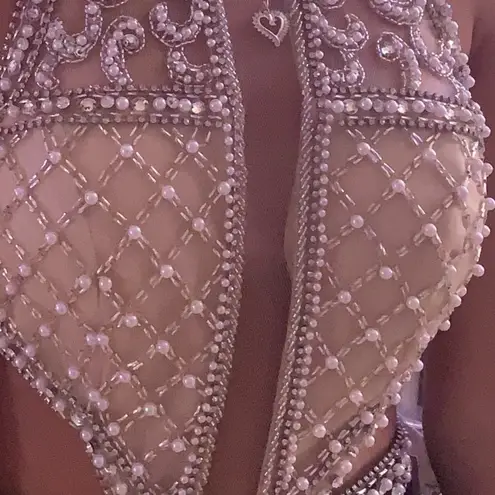 Dave and Johnny prom gown/added pic w a model fir detail