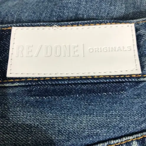 RE/DONE Originals High Rise Rigid Crop Jeans 30 NWT