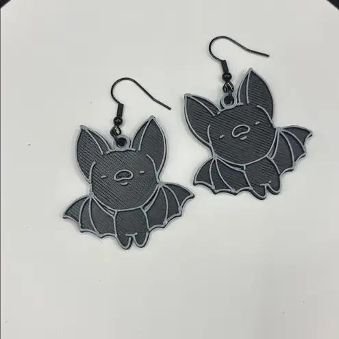 Bat Earrings – Spooky Gothic Halloween Jewelry Black