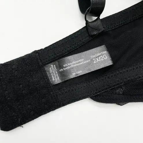 Babydoll Chemise Lingerie Plus Size 2X Sheer Mesh Coquette Whimsigoth Fairy Black