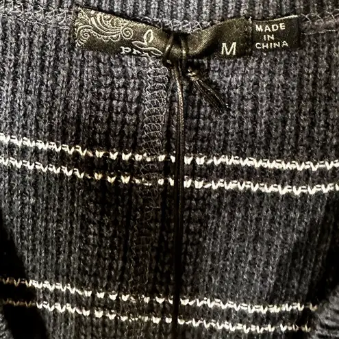 prAna NEW with tags Blue and White Milani Henley Sweater Dress Medium, MSRP $109