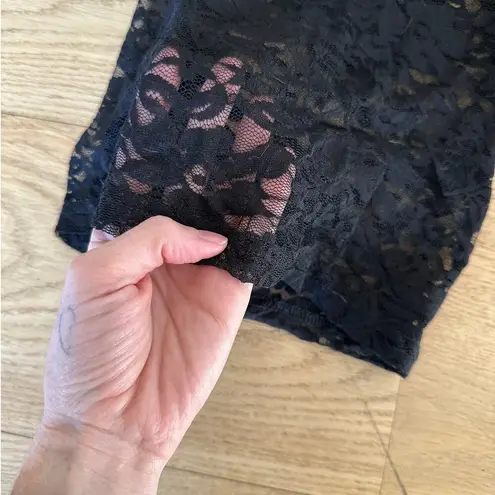 Edikted  - Cynthia Lace Cup Sheer Jumpsuit in Black - Image 2