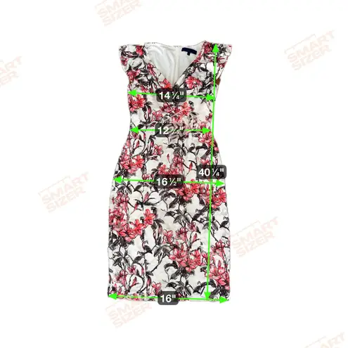 Rachel Rachel Roy Floral Lace Sheath Dress V