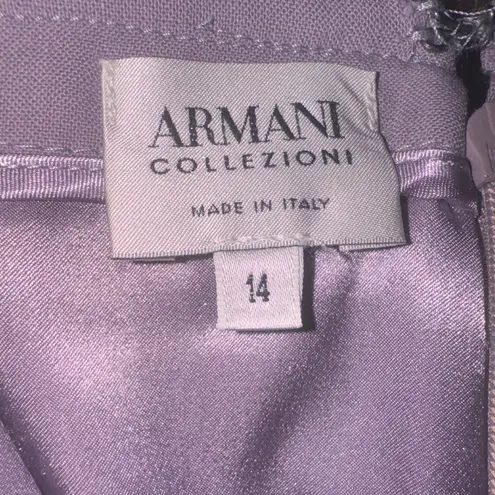 Armani Collezioni Women's Pencil Skirt Lined Career Office Wear Size 14 Italy