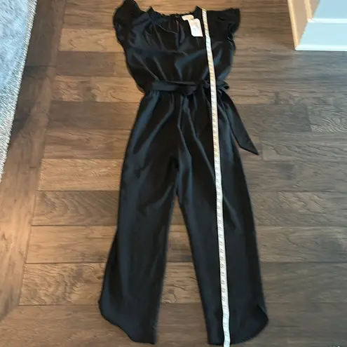 Evereve NWT Black Sierra Jumpsuit Sz M
