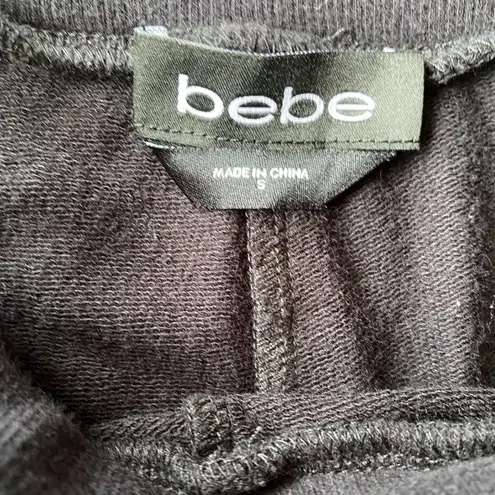 Bebe  Logo Chain Sweatpants Joggers Black Size S