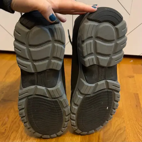 Nautilus Zephyr Leather Womens 11 Medium Black Safety Shoes Work Slip Resistant