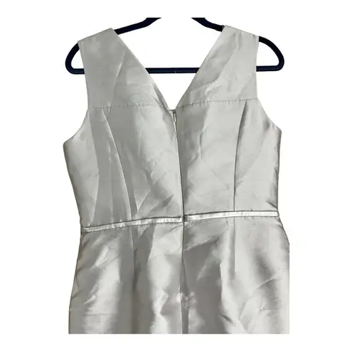 NWT Gabriela Sanchez dress/jacket silver Mother of the Bride wedding British 12