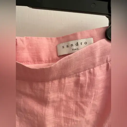 Sandro  Paris Emina Ruffled Mini Skirt Size 36