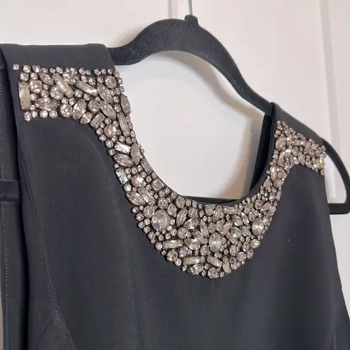 Sachin + Babi NWT Sleeveless Monica Gown - Black and Blue