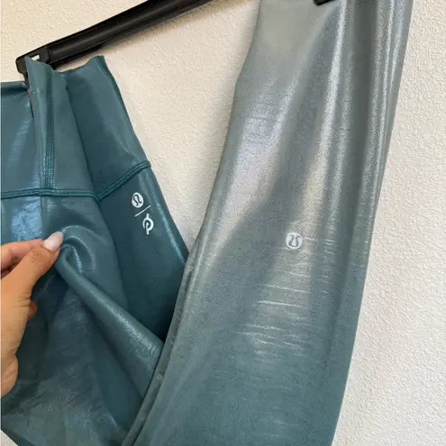 Lululemon  Athletica Teal Top rise tight 25” NWOT