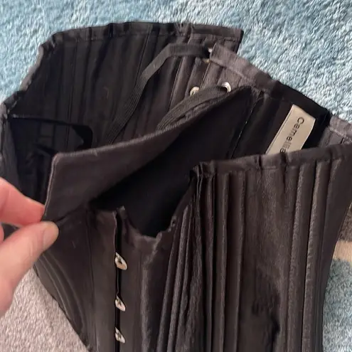 Waist Trainer/Corset Size Large Black