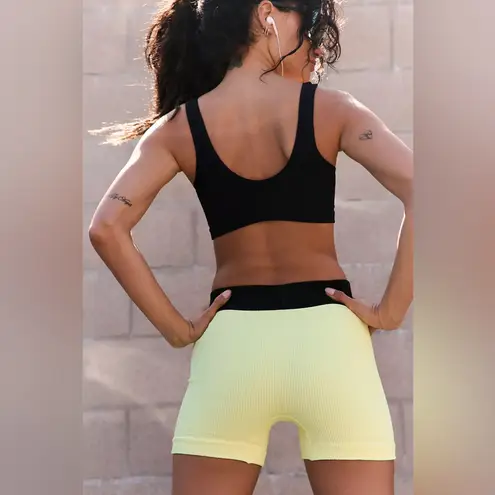 Free People Movement Happiness Runs Prajna Shorts in Sour Citrus Size XS