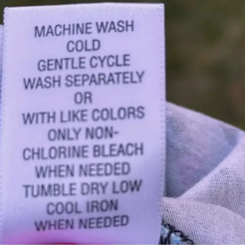 Laura Ashley Blue & Purple Leopard Print Women's Plus Size Top