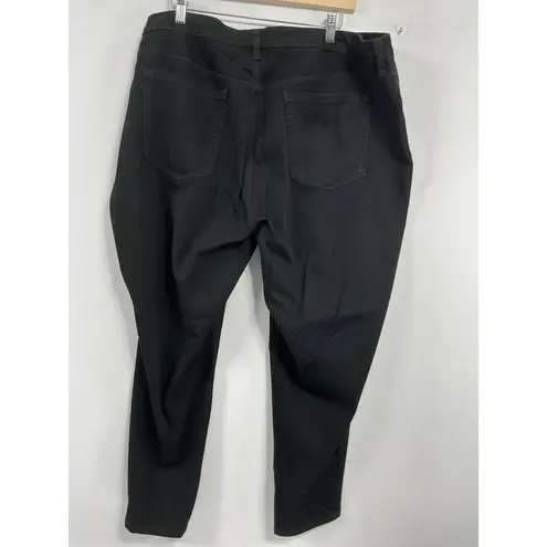Womans Style & Co Black Jeans 24 W Curvy Skinny Leg Size 24W