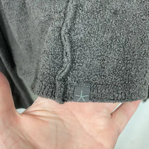 Barefoot Dreams Gray Cozychic Lite Ruana Poncho Sz.OS