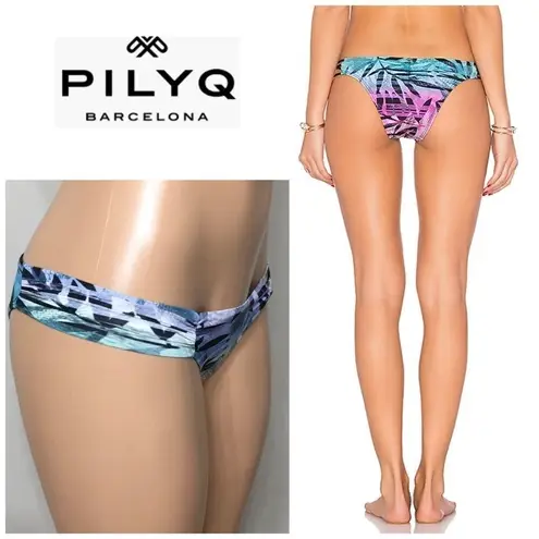 PilyQ Congo Fanned teeny bikini. NWT