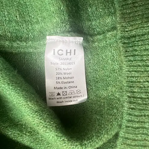 ICHI Green Mini Sweater Dress | Small NWT