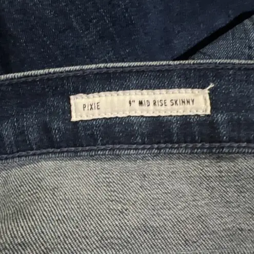 Edwin Pixie 9” Mid Rise Blue Denim Skinny Jeans Size 26 NWT