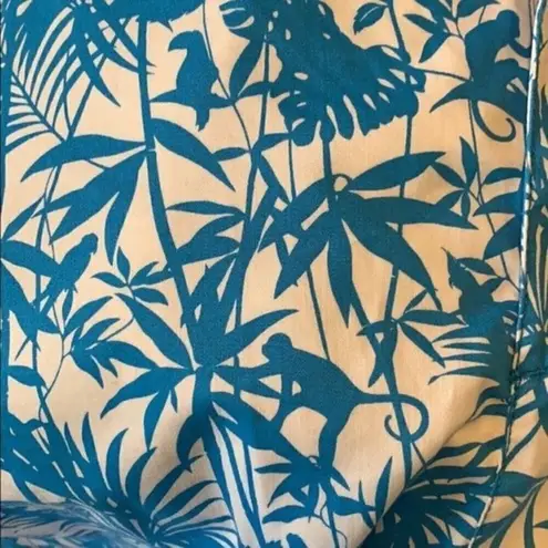 Tori Richard Jungle Patricia Skirt Blue & White Women’s Size 10 New with tags!