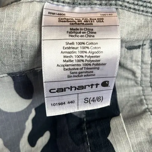 Carhartt  women's blue camo vest NWT C16