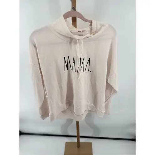 Rae Dunn “Mama” funnel neck sweatshirt pullover size small